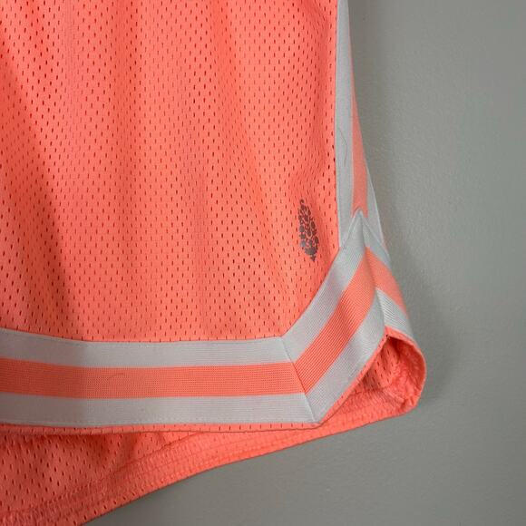 Free People Movement Don't Mesh With Me Athletic Shorts Pink Sz Medium - Picture 3 of 8